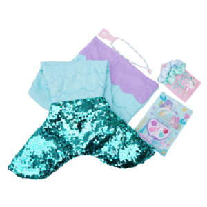 Kit Cola Sirena y Accesorios Beautyland Spa para Niñas